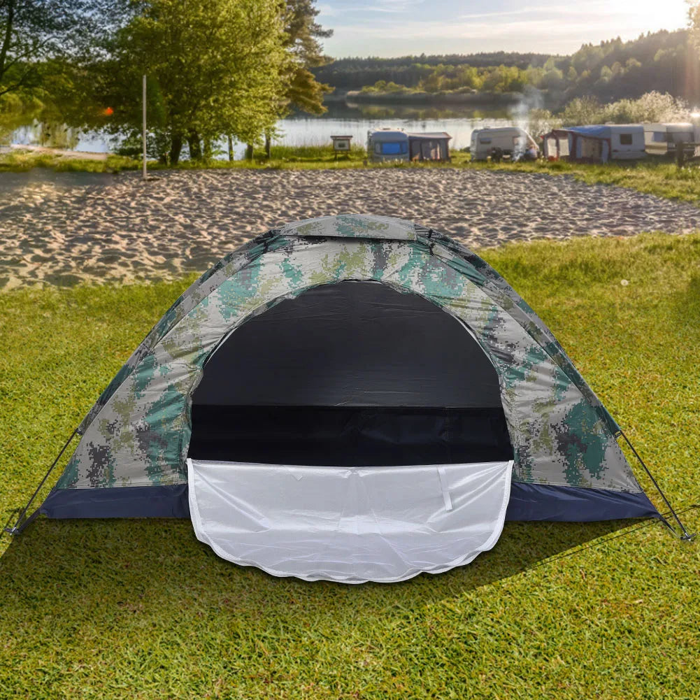 Outdoor Single Person Camping Fishing Tent Windproof Leisure Climbing Camouflage Tent