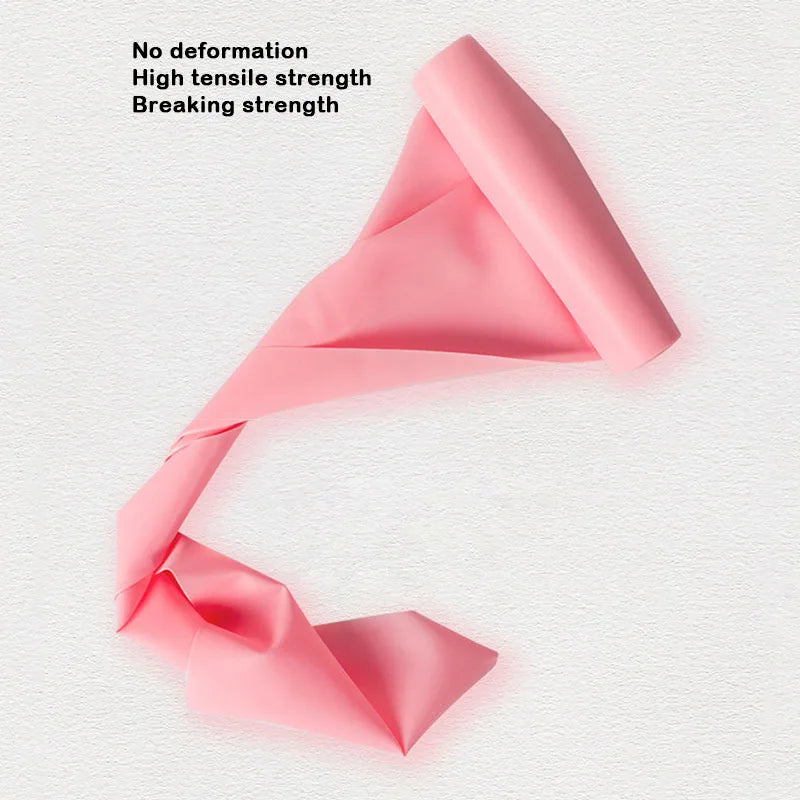 Stretch Elastic Resistance Band for Working Out Physical Therapy Pilates Outdoor Fitness and Home Gym