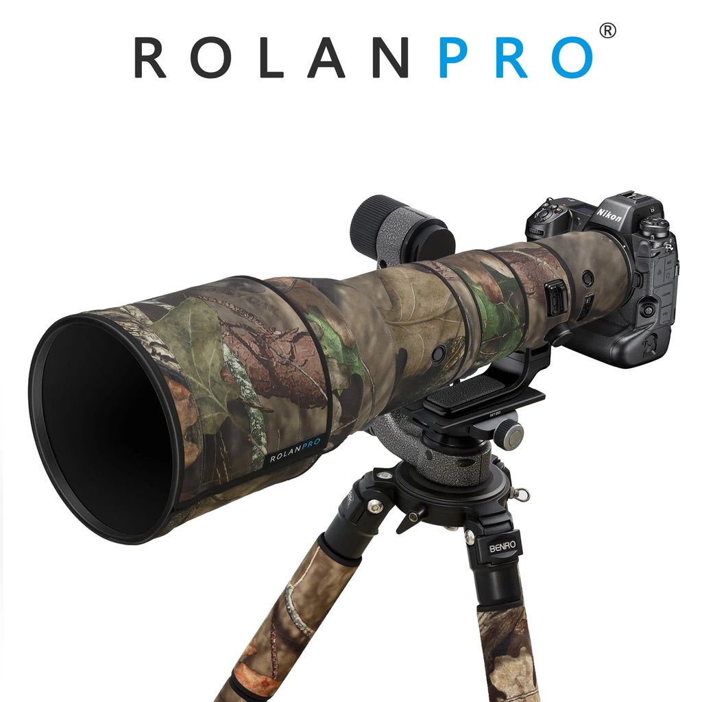ROLANPRO Waterproof  Lens Coat for Nikon Z 800mm F/6.3 VR S Lens Protective Sleeve Nikon Z800 f6.3 Rain Cover Guns Cloth Case - trendingshoping.com