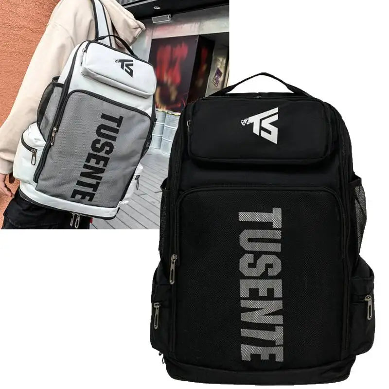 Men’s Gym & Fitness Backpack Large Travel Yoga Rucksack with Shoe Compartment for Hiking & School