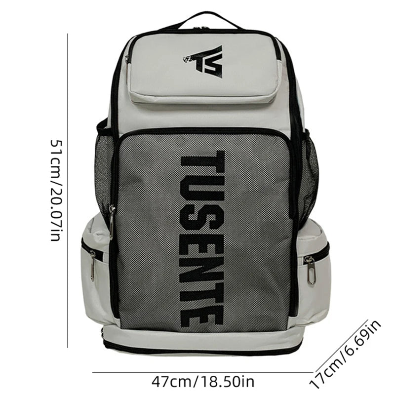 Men’s Gym & Fitness Backpack Large Travel Yoga Rucksack with Shoe Compartment for Hiking & School