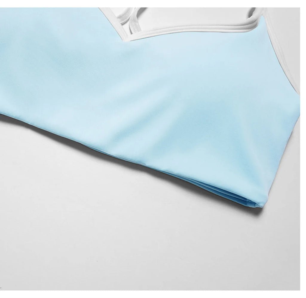 Women’s High-Impact Shockproof Sports Bra - XP102 Push-Up Yoga & Fitness Crop Top