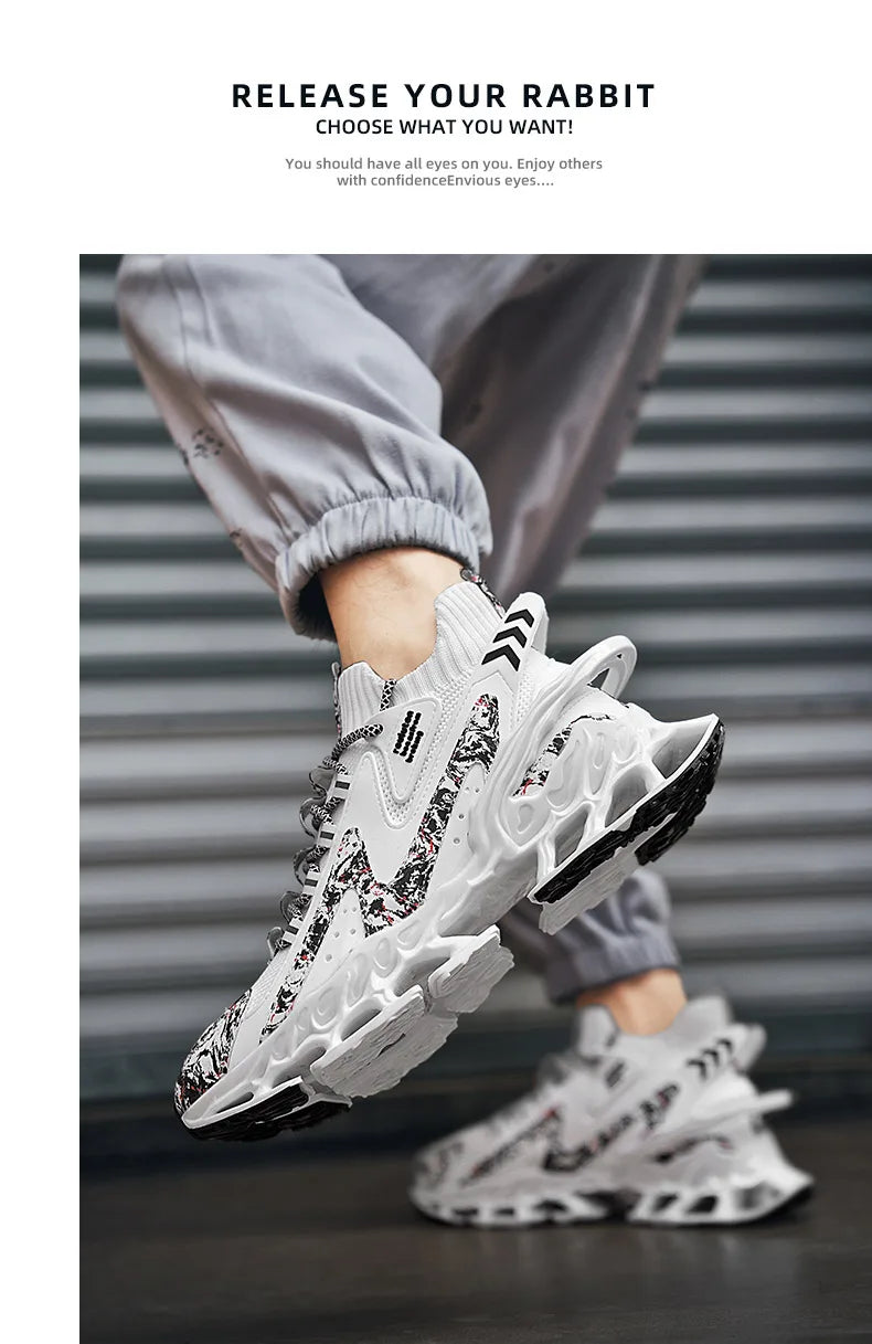 Elite Racer Series - Luxury Breathable Performance Sneakers - Men's Urban Fashion Trainer - SKU-CODE