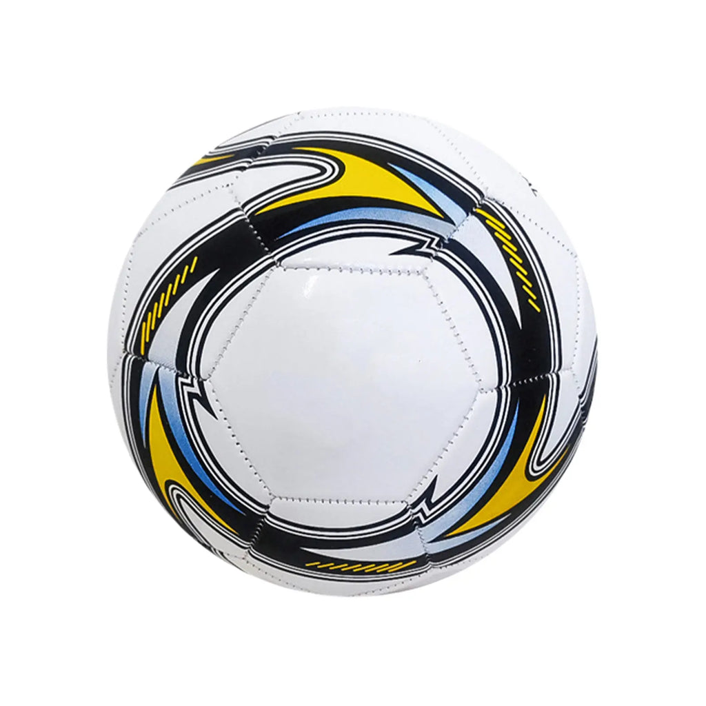 Official Size 5 Training Soccer Ball - Durable Machine-Stitched PVC Football