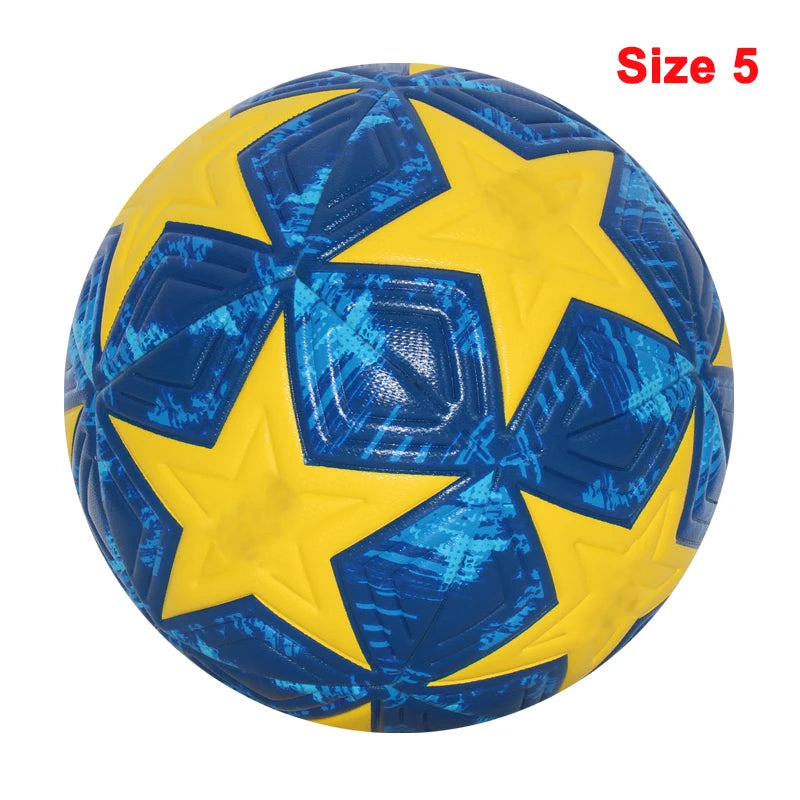 Professional Seamless PU Soccer Ball - Official Size 5/4 Match Football