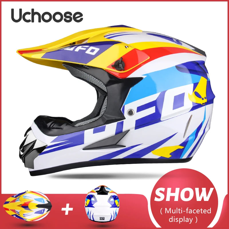 Motocross Motorcycle Helmet Adult Off Road Racing Enduro Helmet