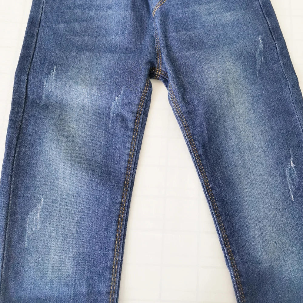 IENENS Boys' Slim Fit Straight Leg Jeans - Kids Denim Pants, Ages 5-13 Years