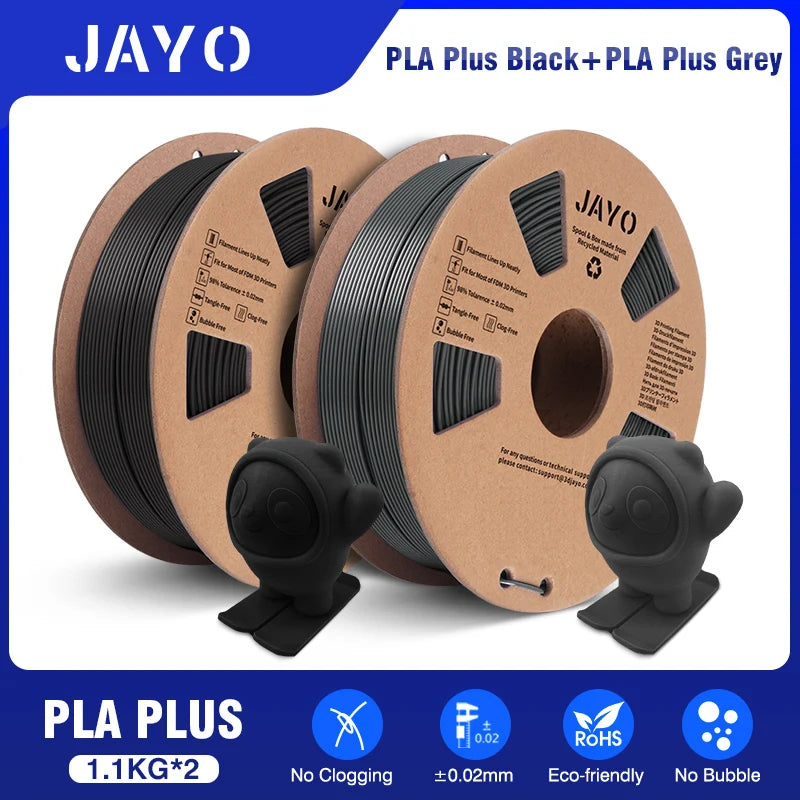 JAYO PETG/PLA/SILK/PLA Meta/PLA+/ABS 2Rolls 3D Printing Filament 1.75MM Children Creative Model Material For 3D Pen Filament - trendingshoping.com