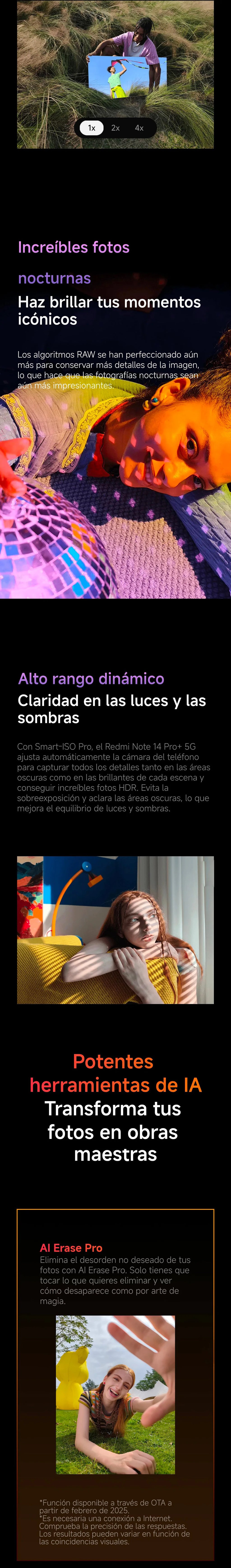 Xiaomi Redmi Note 14 Pro Plus 5G European Version 256GB/512GB Snapdragon® 7s Gen 3  AMOLED Display 6.67" 120Hz 200MP OIS Main Camera 120W Charging, 5110mAh Battery, IP68, NFC - trendingshoping.com