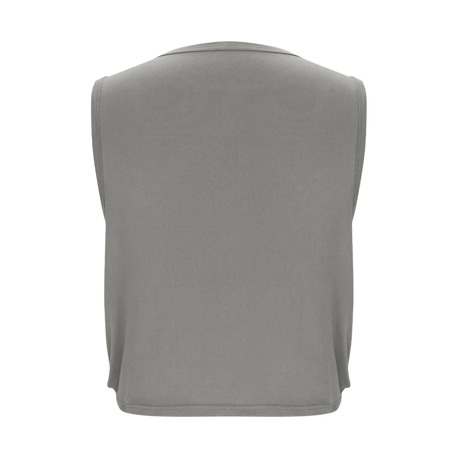 Women’s Sleeveless Yoga Top Breathable Workout Tank Crop Top Athletic Running Vest