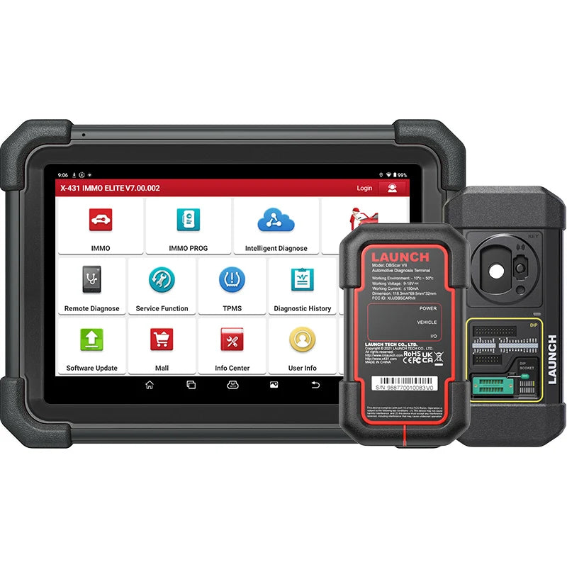 LAUNCH X431 IMMO Elite Key Programming Tool Automotive Key Programmer Immobilizer Diagnostic Scanner Simulator Key Free Shipping - trendingshoping.com