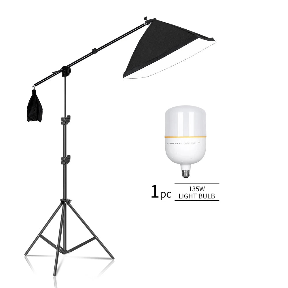Photography Softbox Lighting Kits 50x70CM Professional Continuous Light System Soft Box For Photo Studio Equipment - trendingshoping.com