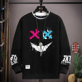 Unisex Oversized Hip Hop Graphic T-Shirt - Long Sleeve Harajuku Streetwear Top, Spring & Autumn, S-5XL