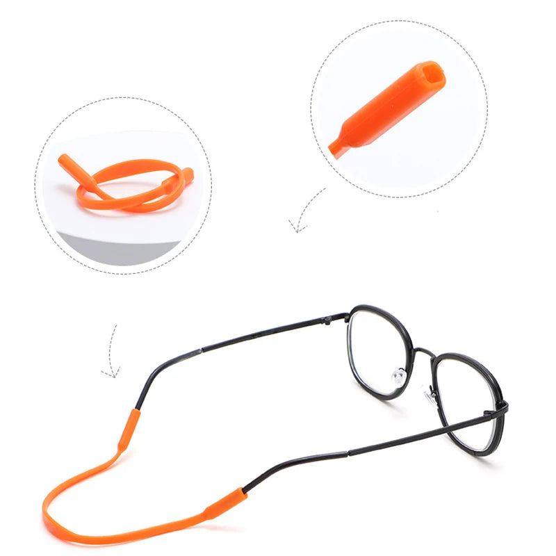 Pet Anti-Slip Glasses Strap Silicone Sunglasses Lanyard