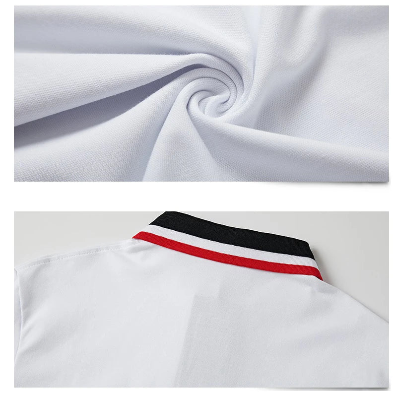 Plus Size 6XL Men Polo Shirt Cotton Shirt Men Camiseta Mens Shirt Polo for Men 2025 Tshirt for Men Top Tees for Men New Fashion