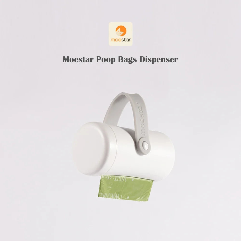 Pet Leash Poop Bag Dispenser Extension Belt with Bags