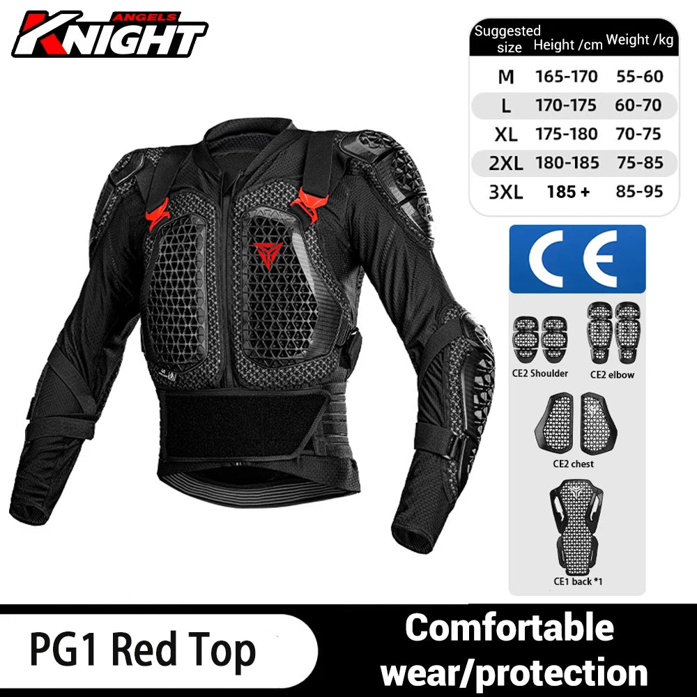 Motorcycle Jacket Men Women Armor Jacket Motorbike Body Protective Motocross Racing Jacket CE Certified Riding Protective Gear