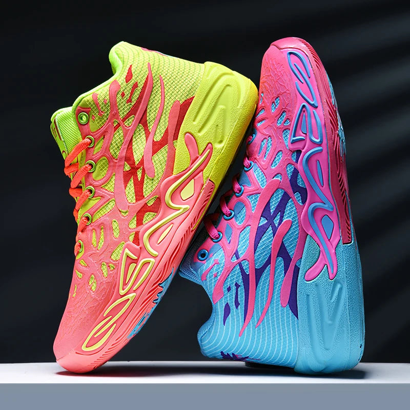 Men’s Autumn Basketball Sneakers | Warm Outdoor Fashion Anti-Slip Training Shoes