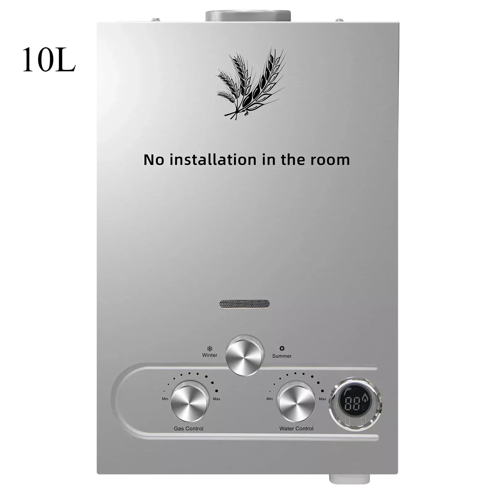 VEVOR LPG liquefied petroleum gas water heater 6L 8L 10L 12L 16L 18L liquefied petroleum gas propane butane water heater - trendingshoping.com