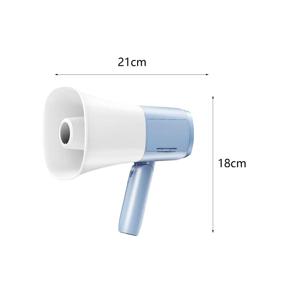 Amplifier Foldable Megaphone Speaker Portable Megaphone Bullhorn for Selling Promotions Safe Drills Cheerleading Fans Outdoor