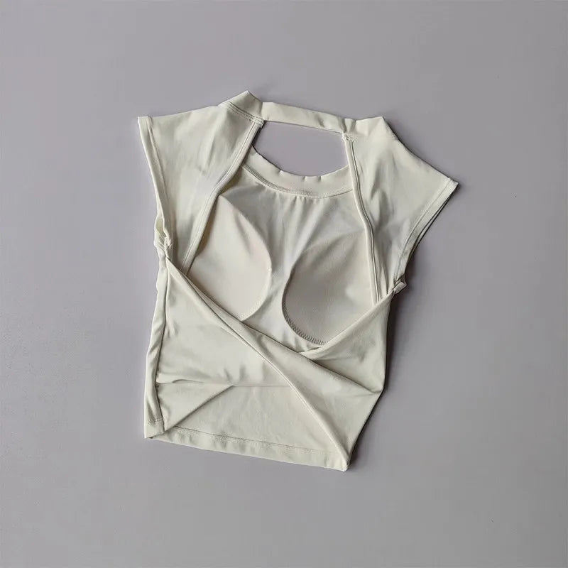 Women Quick Dry Sports Vest Tight Fit Yoga Top