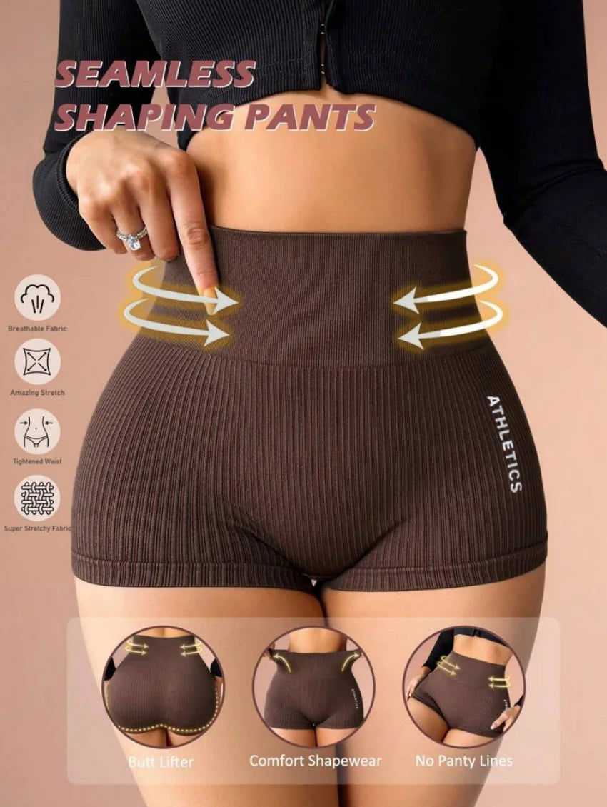 Women’s High-Waisted Yoga Shorts – Quick-Dry, Stretch Fit, Workout & Running