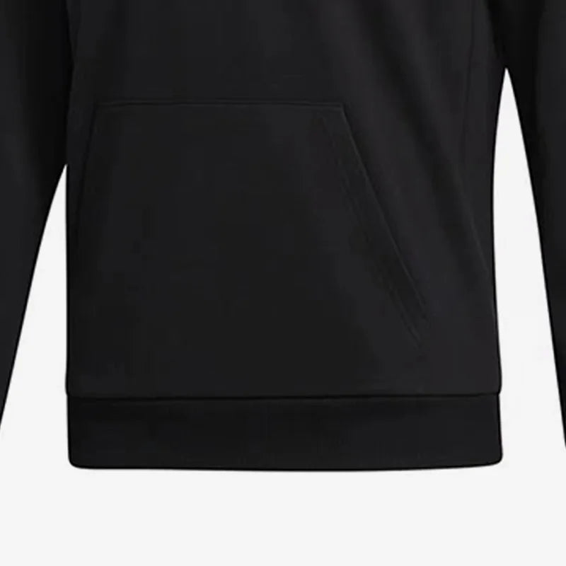 Core 18 Performance Fleece Hoodie - Thermal Winter Training Sweatshirt GH6663 - Black