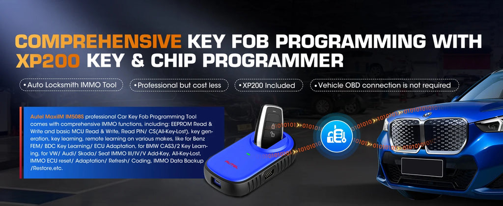 Autel MaxiIM IM508S XP400 PRO OBD2 Automotive Scanner IMMO Key Programming Diagnostic Tools For All Cars All-in-One Programmer - trendingshoping.com