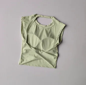 Women Quick Dry Sports Vest Tight Fit Yoga Top