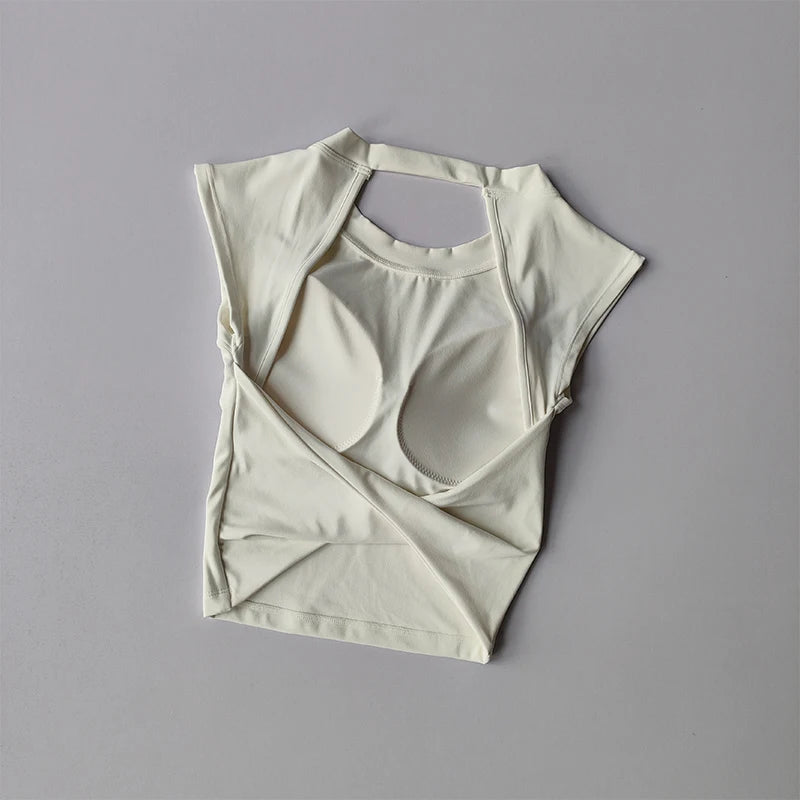 Women Quick Dry Sports Vest Tight Fit Yoga Top