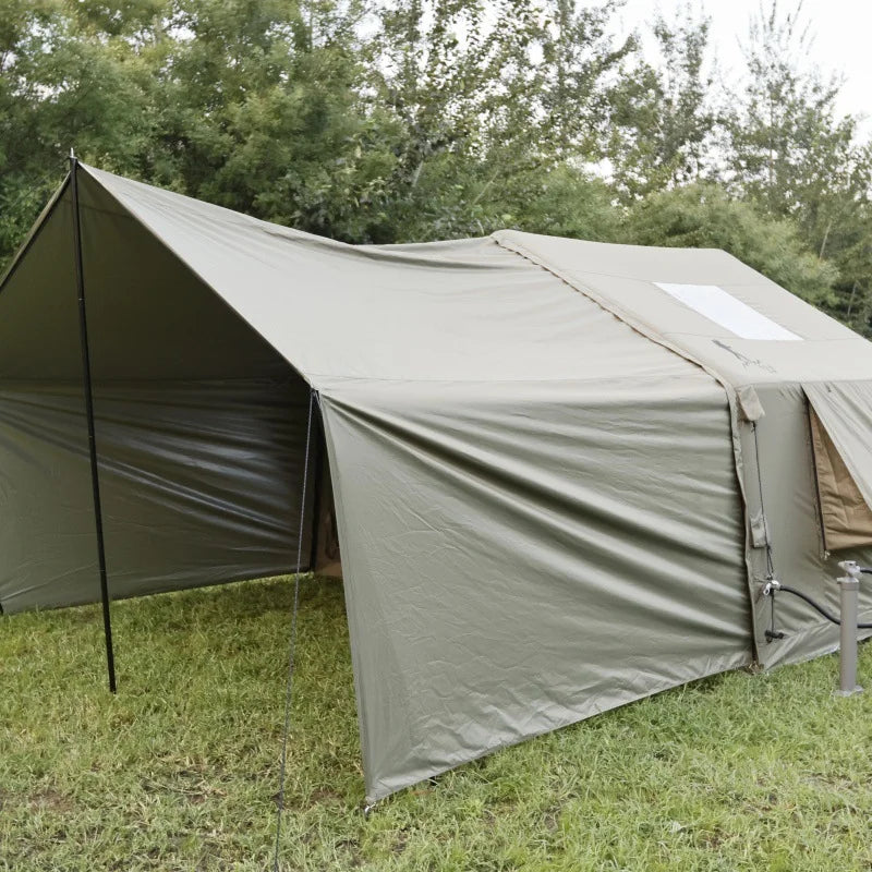 Inflatable Camping Air Tent Portable Outdoor Fabric Large High Quality House Tent 8 Point 2 Square Meters