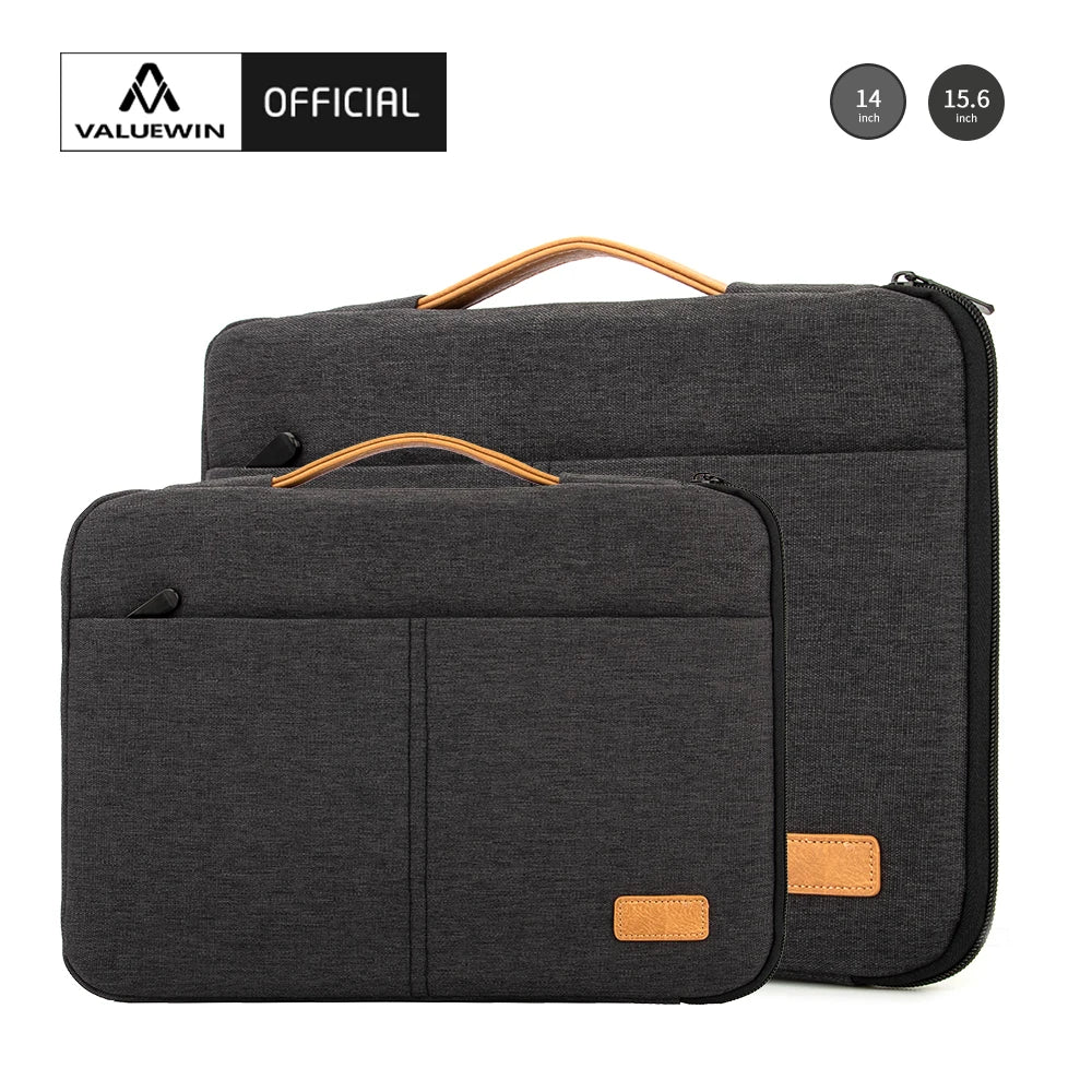Laptop Sleeve bag 14 15.6 Inch Notebook Pouch For Macbook HP Dell Acer Shockproof Computer Briefcase Travel Business Men Case - trendingshoping.com