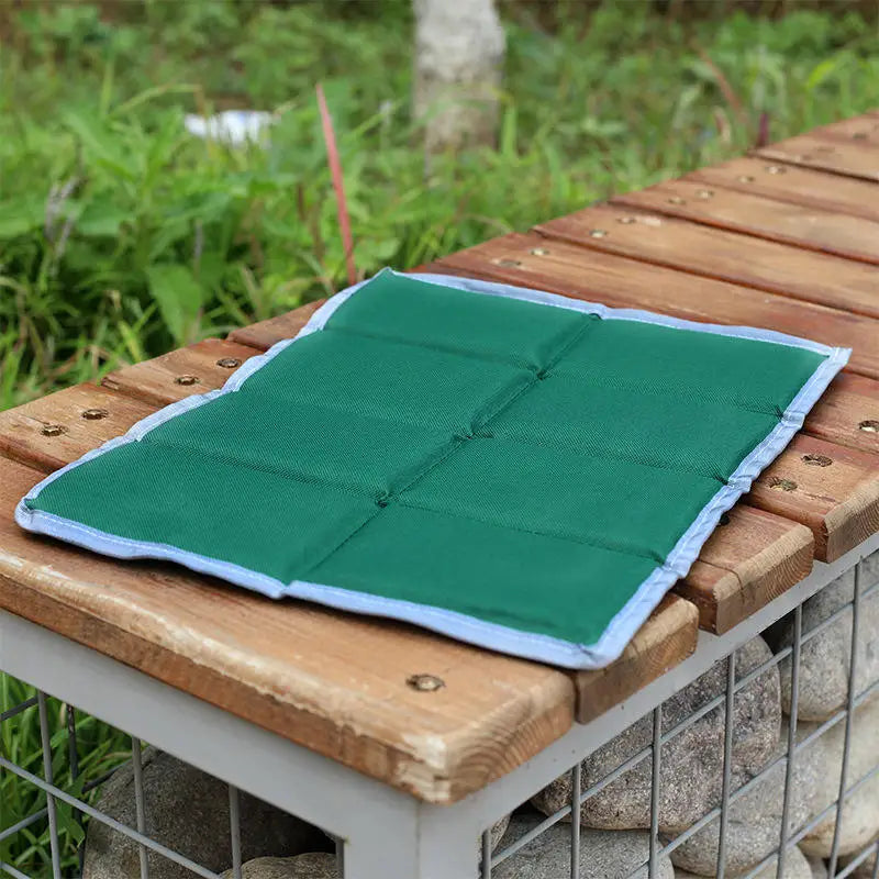 Folding Camping Mat Portable Outdoor Oxford Cloth Waterproof Sitting Pad Hiking Small Seat Mat