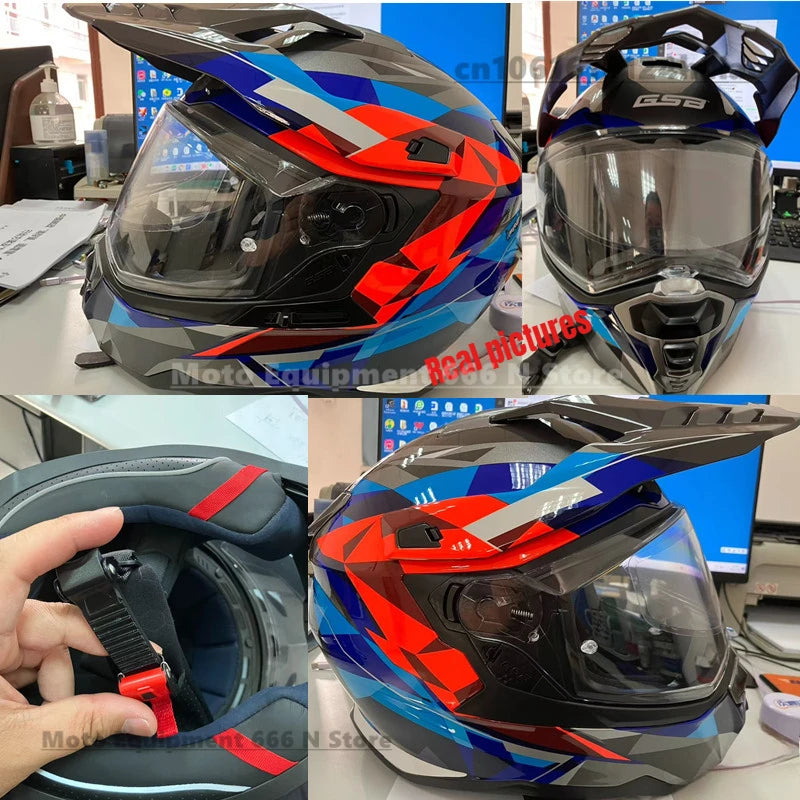 Gsb Motocross Helmet Men Full Face Moto Helm xp-22 Motorcycle Helmet Cross Downhill Off-road Helmet Men Casco Moto ECE Approved