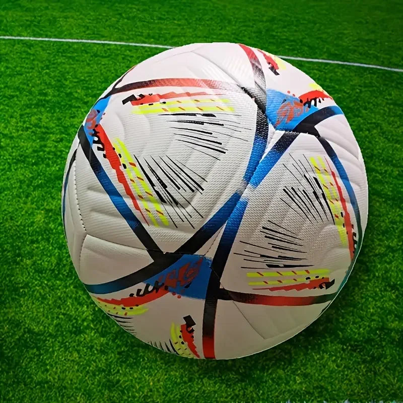 Professional Size 5 Soccer Ball - Explosion-Proof & Wear-Resistant PU Football