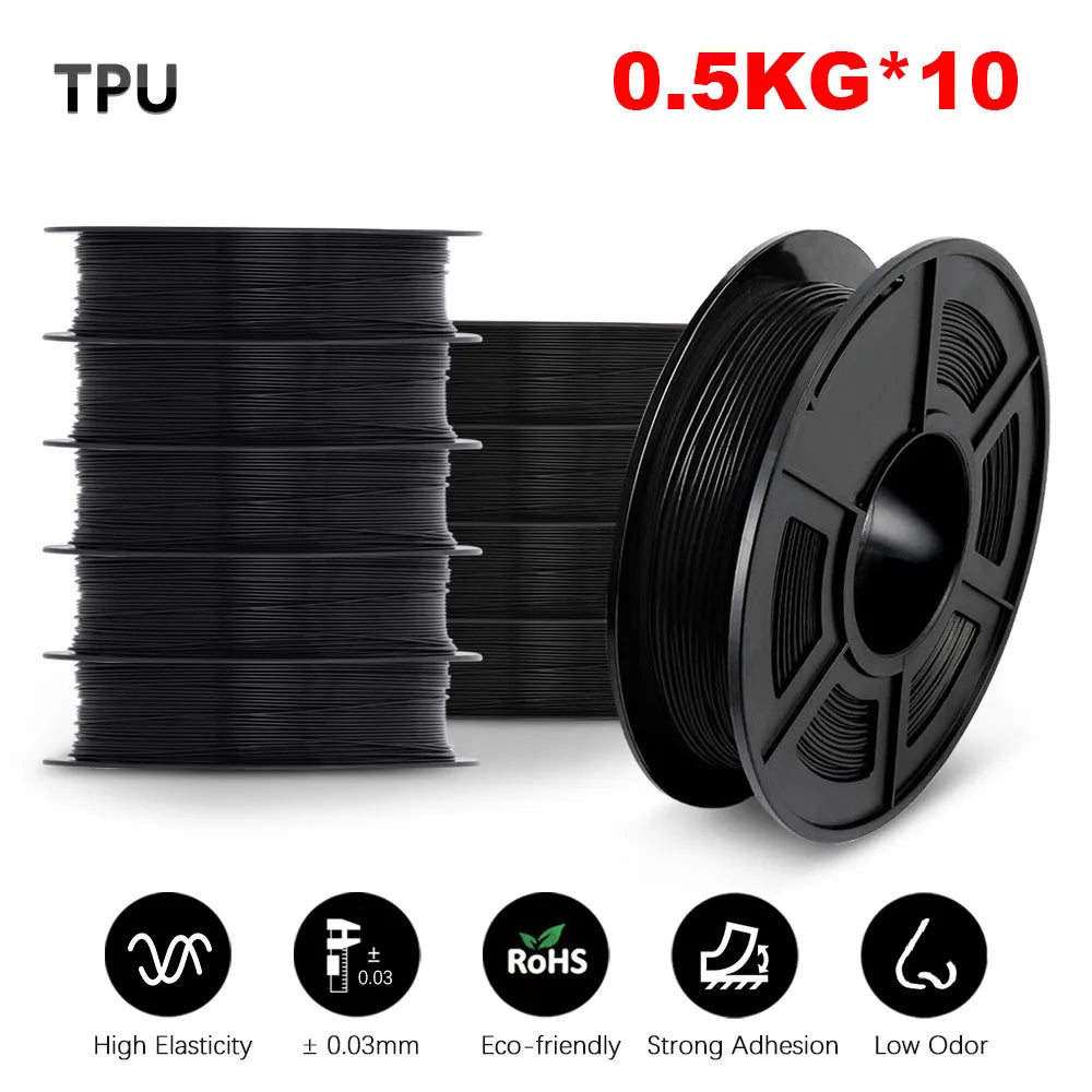 SUNLU 3D Printer Filament 1.75mm PLA and Other Material Options