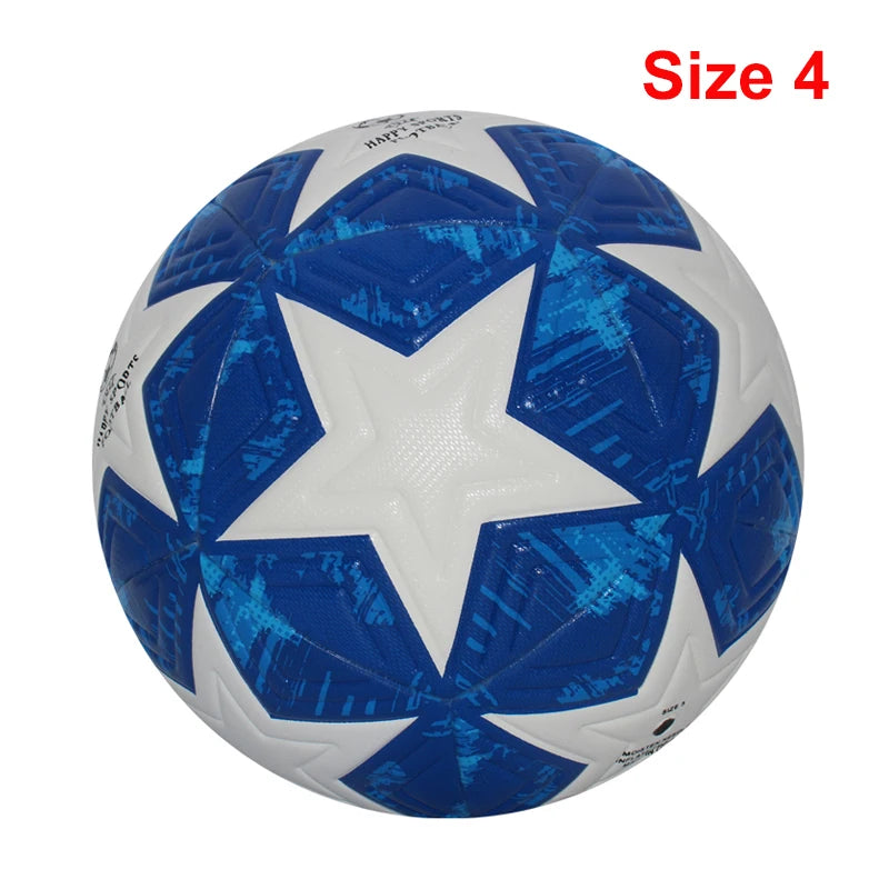 Professional Seamless PU Soccer Ball - Official Size 5/4 Match Football