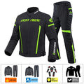 Waterproof Motorcycle Jacket and Pants Suit for Men and Women Detachable Interior Moto Clothes Keep Warm