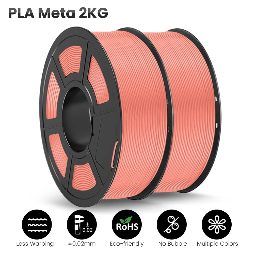 JAYO PETG/PLA/SILK/PLA Meta/PLA+/ABS 2Rolls 3D Printing Filament 1.75MM Children Creative Model Material For 3D Pen Filament - trendingshoping.com