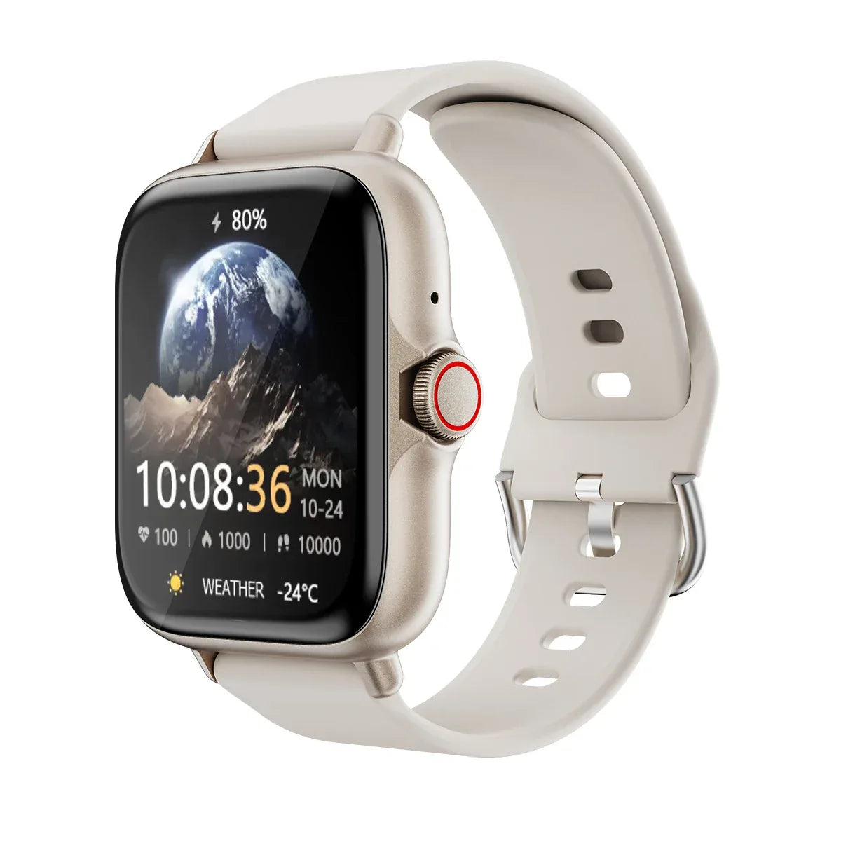 1.83'' Waterproof Smart Watch – Bluetooth Call, Sleep Monitoring, Sports Pedometer, Information Alerts for iPhone & Android - trendingshoping.com