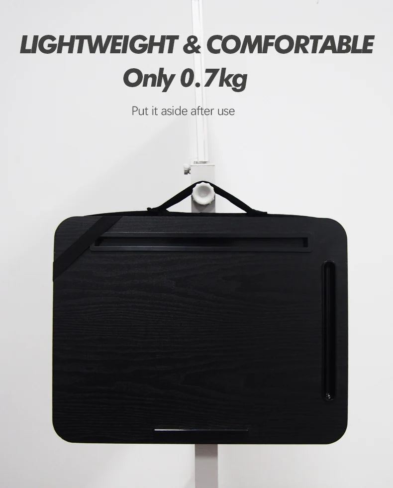 Laptop Desk Lazy Person Laptop Desk Portable With Handheld Ipad Slot Phone Slot Suitable For Bed Sofa Car - trendingshoping.com