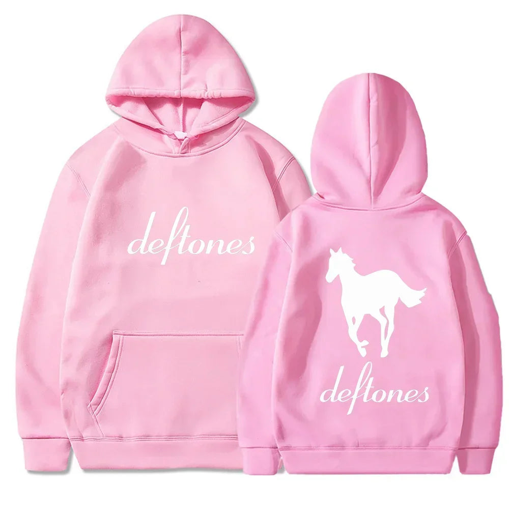 Deftones Hoodie – Unisex Harajuku Streetwear Long Sleeve Sweatshirt, Casual Fashion Pullover