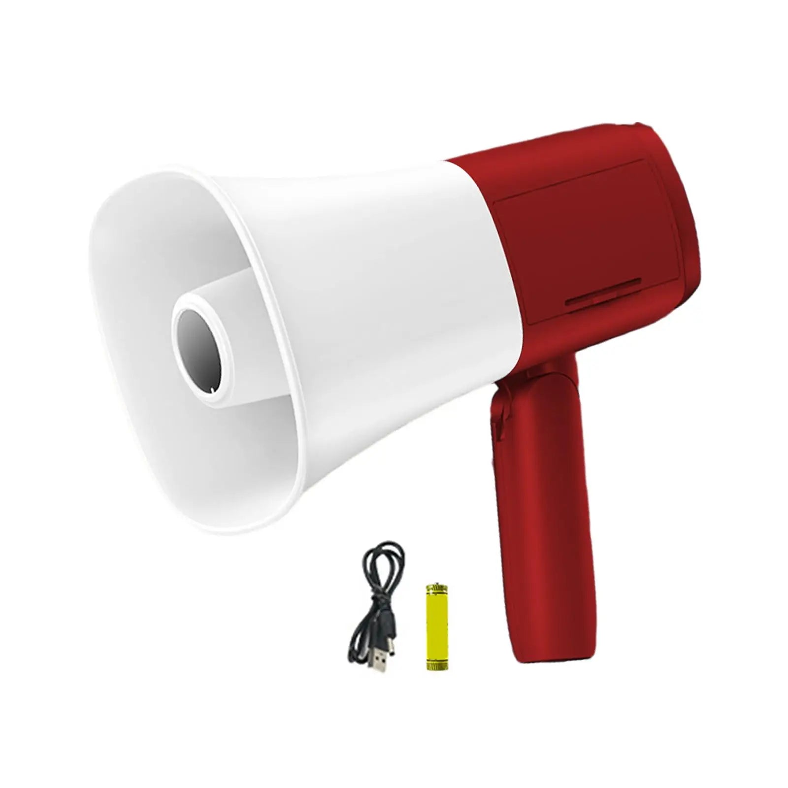 Amplifier Foldable Megaphone Speaker Portable Megaphone Bullhorn for Selling Promotions Safe Drills Cheerleading Fans Outdoor