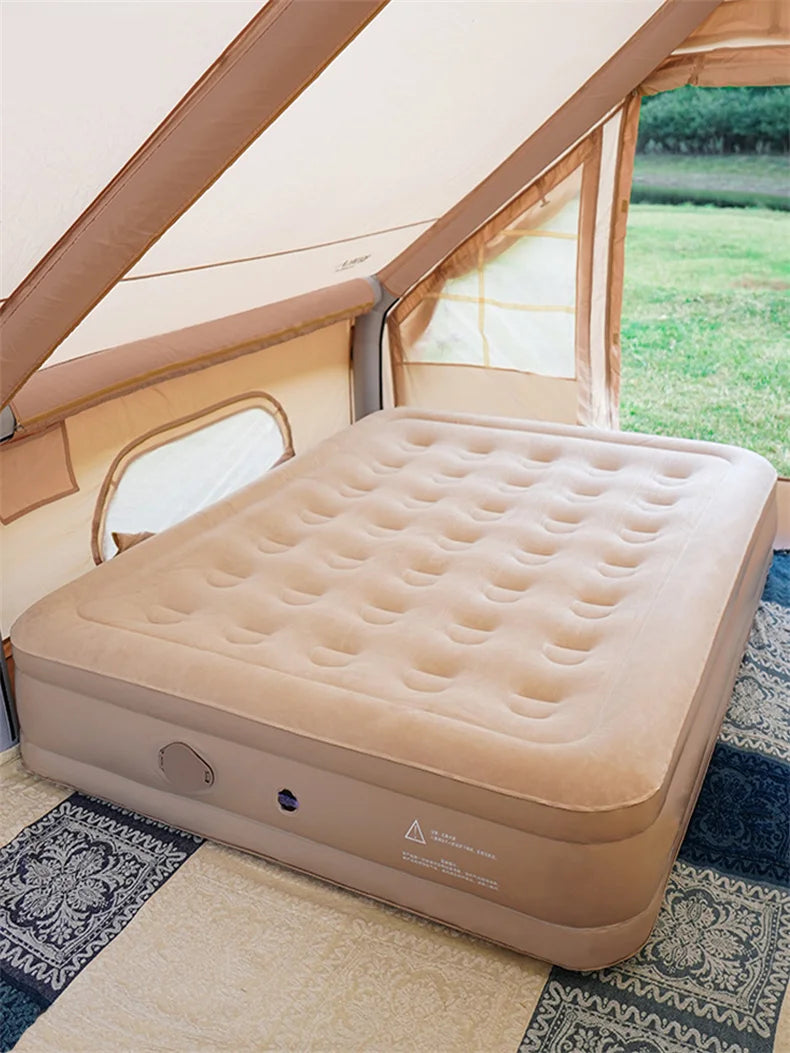 Lohascamping Large Inflatable Camping Air Tent For 4 To 5 People Family Hiking Outdoor Dome Shelter