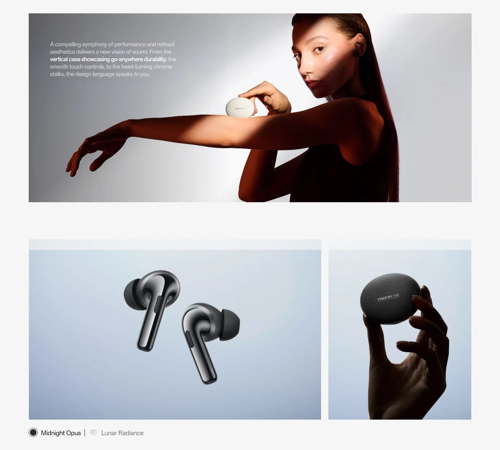 Global Version OnePlus Buds Pro 3 Earphone Up to 50dB Noise Canceling Spatial Audio with Head Tracking Hi-Resolution Audio - trendingshoping.com