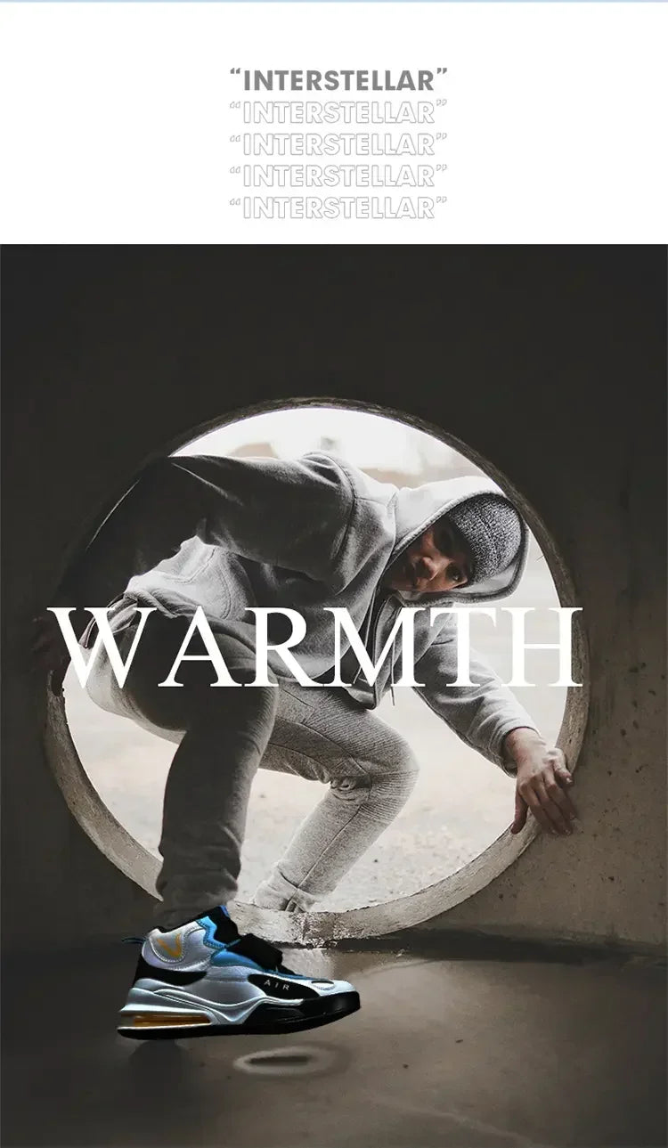 2025 Air Cushion Basketball Sneakers | Breathable Men & Women Outdoor Training Shoes