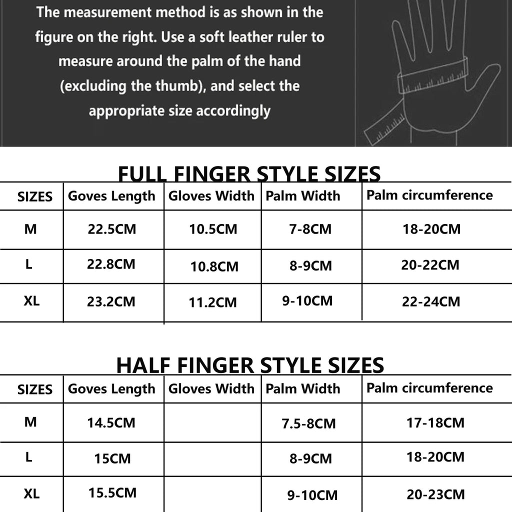 Cycling Riding Gloves Full Half Finger Tactical Outdoor Sport Training Gloves