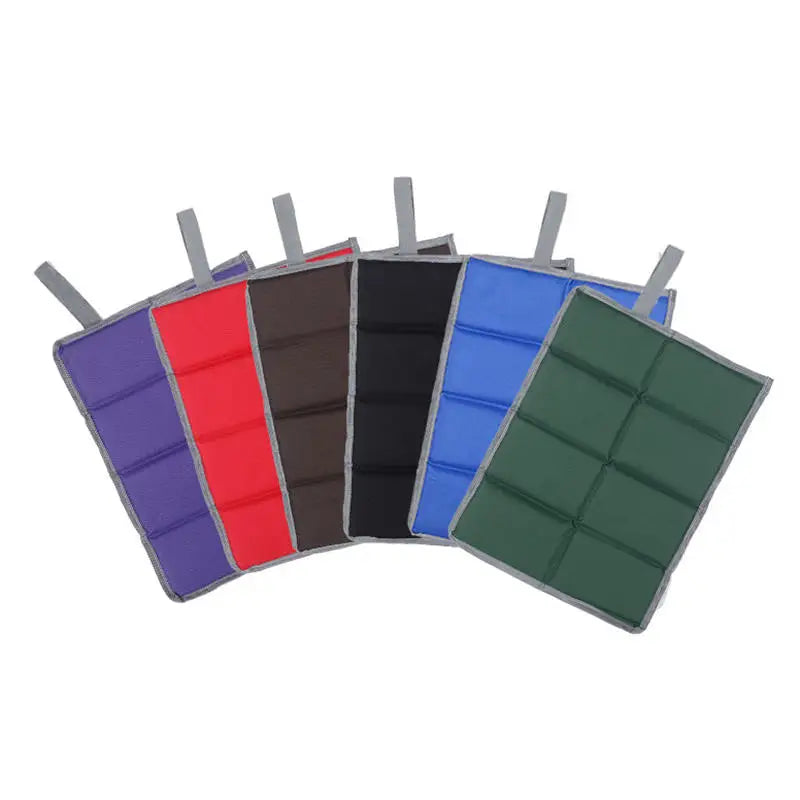 Folding Camping Mat Portable Outdoor Oxford Cloth Waterproof Sitting Pad Hiking Small Seat Mat