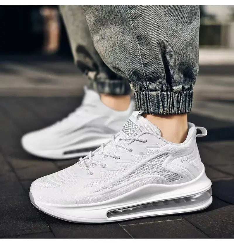 Men’s 2025 Running Sneakers | Shock-Absorbing Non-Slip Lightweight Sports Shoes