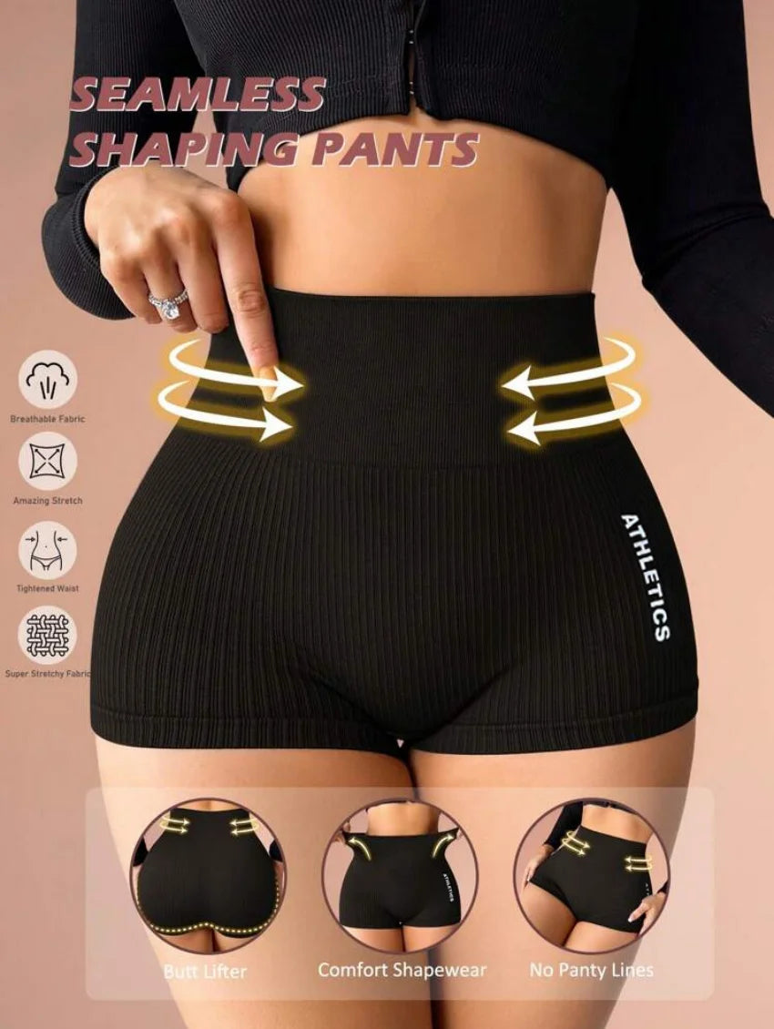 Women’s High-Waisted Yoga Shorts – Quick-Dry, Stretch Fit, Workout & Running